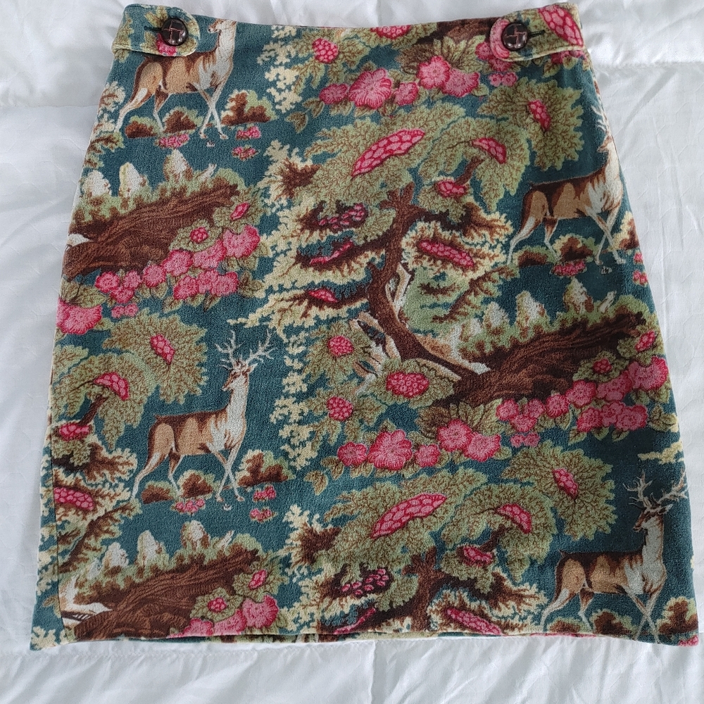 Sleeping On Snow Anthropology Skirt